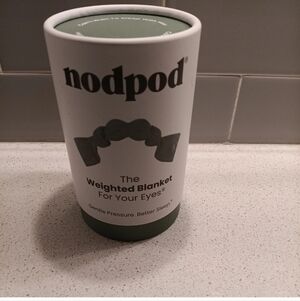 NEW Nodpod Teal Weighted Eye Mask Sage Colored